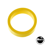 Flipper Rubber-Rubber - flipper 1/2 inch x 1-1/2 inch ID yellow