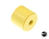 Commercial Discount Rubber-Post bumper yellow 5/8 inch tall 3/4 inch wide 23-6551