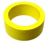 -Rubber - flipper 1/2"x 1"ID yellow small