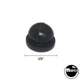 Rubber bumper plug - black