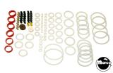 Bulk Products-Rubber ring assortment WHITE