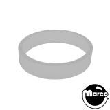 Flipper Rubber-Super-Bands Flipper Narrow, WHITE