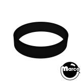 Flipper Rubber-Super-Bands Flipper Narrow, BLACK