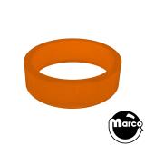 Super-Bands Flipper Std 0.5 x 1.5 in ID ring orange trans