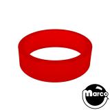 Flipper Rubber-Super-Bands flipper 0.5 in x 1.5 in ID RED gloss