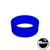 Super-Bands Flipper Mini 0.5 in x 1.25 in ID Ring, Blue Translucent Gloss