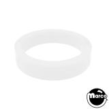Titan&trade; Silicone flipper ring Clear 3/8 x 1-1/2 inch ID