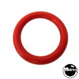 Rings - White-Titan™ Silicone ring - Red 1-1/4 inch ID