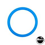 39S-6553-TB - Titan™ Silicone Translucent Blue mini flipper 1/2 x