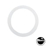 Rings - White-Titan™ Silicone ring - Clear 2-3/4 inch