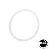 Rings - White-Titan™ Silicone ring - Clear 3-1/2