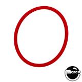Rings - White-Titan™ Silicone ring - Red 4 inch ID