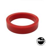 Titan™ Silicone - flipper band 1/2 x 1-1/2 inch red