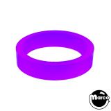 Titan Silicone Rings-Titan™ Silicone - flipper1/2 x 1-1/2 inch Translucent Purple
