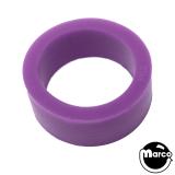 -Titan™ Silicone mini flipper 1/2 x 1 inch ID purple