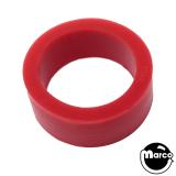 Titan Silicone Rings-Titan™ Silicone red mini flipper 1/2 x 1 inch ID