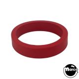 Scandinavian - Narrow Flipper 3/8" x 1x1/2" - Modern Red