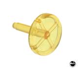 -Rollover button 3/4 inch yellow trans