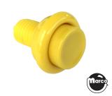 -Pushbutton - 1-3/8 inch yellow