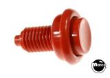 Button - 1-3/8 inch red