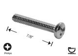 Machine Screws-Machine Screw 6-32 x 7/8" p-rh