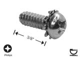 Machine Screws-Machine Screw 6-32 x 3/8 inch p-rh-sems