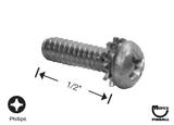 -Machine Screw 6-32 x 1/2" p-rh-sems