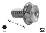 -Machine Screw 6-32 x 1/4 inch pl-hwh 