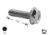 -Machine Screw 6-32 x 1/2" pl-hwh