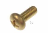 -Machine Screw 8-32 x 3/8 inch phillips brass