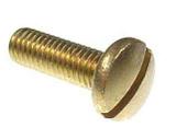 Machine Screws-Machine Screw 10-32 x 5/8" sl-bnd-hd-brass