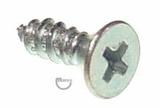 -Sheet Metal Screw #4 x 3/8" p-flh