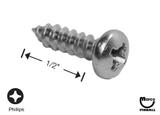 Sheet Metal Screw #6 x 1/2" p-ph-a