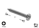 -Sheet Metal Screw #6 x 1" p-ph-a