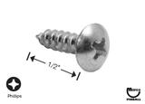 Sheet Metal Screw #6 x 1/2 inch p-trh