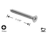 -Sheet Metal Screw #6 x 1-1/4 inch p-flh-a