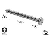 -Sheet Metal Screw #8 x 1-3/4" p-ph-a