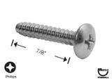 -Sheet Metal Screw #8 x 7/8" p-th-type 25