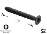 Wood Screws-Sheet Metal Screw #8 x 1-1/2 Security Torx