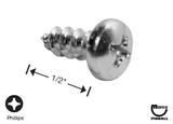 Sheet Metal Screw #10 x 1/2" p-ph