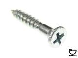 -Screw - wood #8 x 1" ph-fl-hd