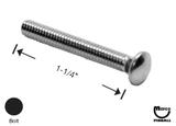 -Bolt carriage #8-32 x 1-1/4" 