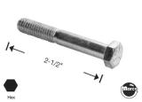 Cabinet Hardware / Fasteners-Machine screw 3/8-16 x 2-1/2 inch pl-hwh