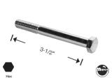 Machine screw 3/8-16 x 3-1/2 inch pl-hwh