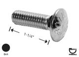 Bolt 3/8-16 x 1-1/4" carriage bolt