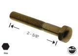 -Leg bolt 3/8-16 X 2-5/8 inch acorn head brass