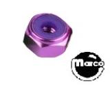 -Nut 6-32 esn stop nut purple anodized