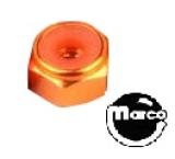 -Nut 8-32 esn stop nut orange anodized 