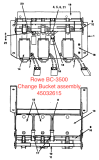 -ROWE BC-3500 Door toggle actuator right side