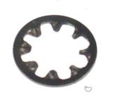 -Lock Washer #10 internal tooth-black  